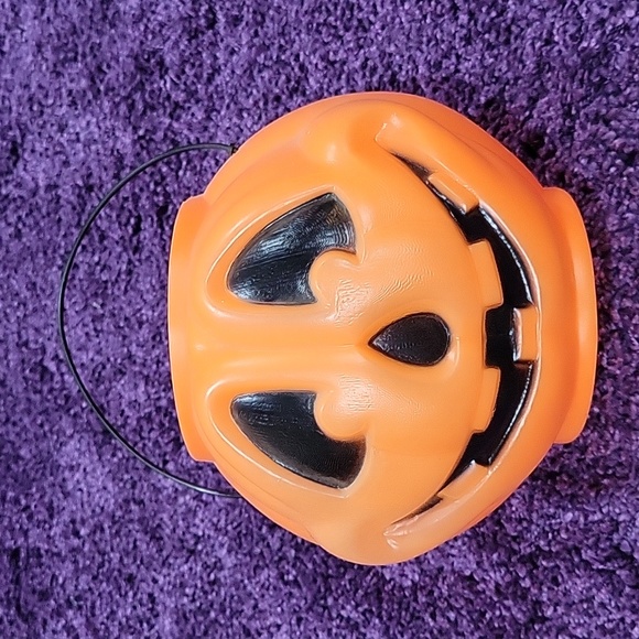 Vintage | Holiday | Vintage Halloween Candy Bucket Jack O Lantern ...